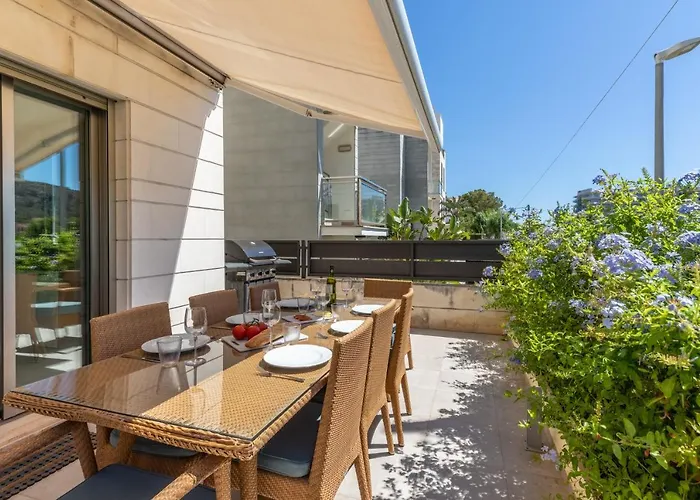 Lejlighed La Nau - Fantastic With Hot Tub And Pool, Just Steps Away From Port de Pollença